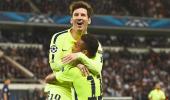 CL PHOTOS: Barca snap PSG's unbeaten streak; Porto stun Bayern