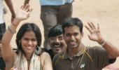 Saina Nehwal returns to Gopichand Academy