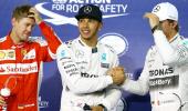 Bahrain Grand Prix: Hamilton takes fourth pole in a row