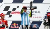 PHOTOS: Rossi reigns in Argentina after Marquez crashes out