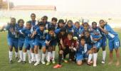 U-14 girls football team return safely from quake-hit Nepal