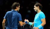 Federer says 'struggling' Nadal still favourite to win French Open