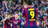 La Liga PHOTOS: Barcelona's TERRIFIC trio rout Getafe