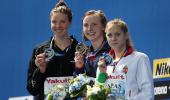 World Swimming: Ledecky breaks 1500 metres freestyle world record