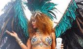 Speculations heat up as F1 champ Hamilton seen with Rihanna again