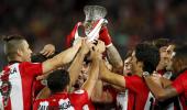 Soccer Updates: Bilbao stun Barcelona for historic Super Cup win