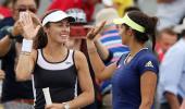 Bopanna-Mergea, Sania-Hingis scrape through in Cincinnati