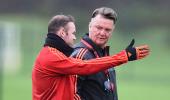 Champions League: Van Gaal realistic about United's chances