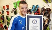 Sensational Jamie Vardy breaks Guinness World Record