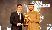 Barca, Messi win laurels at Globe Soccer Awards