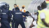 SHAMEFUL! Rioting fans again overshadow African Nations Cup