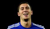 Belgian forward Eden Hazard signs new long-term Chelsea contract