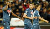 Serie A: Zapata powers Napoli closer to top spot