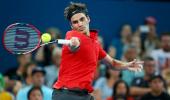 Rusty Federer scrapes through to win season debut