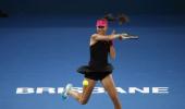 Sharapova and Ivanovic reach semis in Brisbane