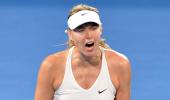 Sharapova and Ivanovic reach Brisbane final