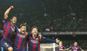 Suarez delighted to run riot with Messi and Neymar again