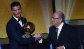 Ronaldo wins Ballon d'Or award again