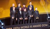 Messi, Neuer, Ronaldo in 2014 FIFPro World XI squad