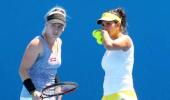 Sania, Bopanna in semis at Sydney