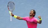 Aus Open PHOTOS: Nadal sails into quarters; Bouchard, Berdych advance