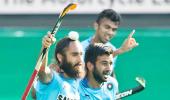 Jasjit's brace helps India seal semis spot