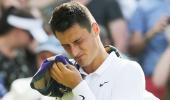 'Arrogant brat' Tomic withdraws from Rome Masters after eight minutes