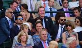 Photos: Tendulkar, Kohli enjoy English summer at Wimbledon