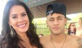 Barcelona star Neymar makes a splash in UFC pool party