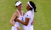 Santina begin title defence in style; Bopanna wins