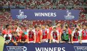 Asia Trophy: Full-strength Arsenal dazzle to success over Everton