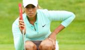 It's all in the family! Tigers niece, Cheyenne, shares LPGA lead