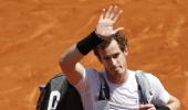 Murray's honeymoon on clay ended by Djokovic