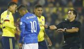 Brazil's Neymar receives provisional one-match ban