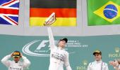 Rosberg gets the jump on Hamilton in Austria