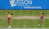 Sania-Hingis beaten in Aegon semis