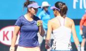 Now, Sania Mirza pairs with Hingis