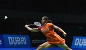 Saina thrashes China's Wang to enter All England semis