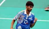 Srikanth enters Swiss Grand Prix semis, Praneeth exits