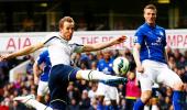 EPL PHOTOS: Kane nets first league hat-trick; City, Arsenal win