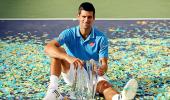 PHOTOS: Djokovic downs Federer to retain Indian Wells title