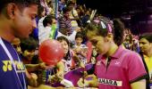 Saina to celebrate No 1 status with ice cream and milk shake