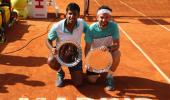 Bopanna lifts Madrid Open trophy with Florin Mergea