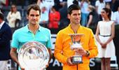 Djokovic over-runs Federer to win in Rome