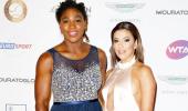 PHOTOS: Tennis stars Serena, Caroline party with Eva Longoria