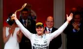 Rosberg takes Monaco hat-trick after Mercedes gaffe