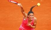 French Open Sidelights: Razzano unleashes underarm serve, and misses