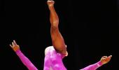 A perfect 10 for American Biles; You dethrones defending champ