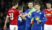 Premier League: Vardy breaks record as Leicester draw with United