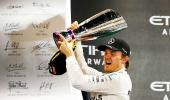 F1: Rosberg ends season on a hat-trick high with Abu Dhabi win